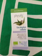 Cargar imagen en el visor de la galería, Aceite Esencial de Eucalipto Radiata Ecológico 10 ml (Apto uso alimentario) Physalis