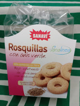 Cargar imagen en el visor de la galería, Rosquillas con Anís verde Sin Azúcar 150 grs