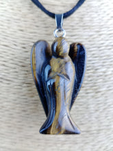 Cargar imagen en el visor de la galería, Colgante Ojo Tigre Ángel Mod. 4