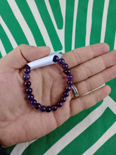 Cargar imagen en el visor de la galería, Pulsera Elástica Amatista 8 mm