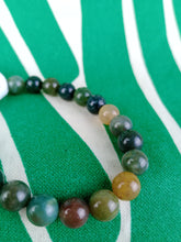 Cargar imagen en el visor de la galería, Pulsera Elástica Ágata India 8 mm