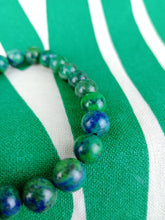 Cargar imagen en el visor de la galería, Pulsera Elástica Crisocola 8 mm