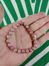 Cargar imagen en el visor de la galería, Pulsera Elástica Rodocrosita 8 mm