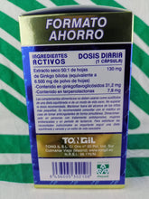 Cargar imagen en el visor de la galería, Ginkgo Biloba 6500 mg 80 capsulas