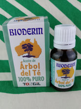 Cargar imagen en el visor de la galería, Arbol de Te 15 ml Tongil (100% Puro Aceite del Árbol del Té)