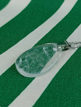 Cargar imagen en el visor de la galería, Colgante Cuarzo Cristal Huevo Mod 5