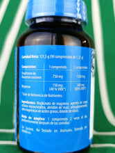Cargar imagen en el visor de la galería, Bisglicinato de Magnesio 90 comprimidos Naturmil