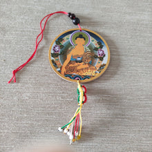 Cargar imagen en el visor de la galería, Colgante Coche o Ventana Buda Sakyamuni (Camino iluminación)