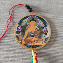 Cargar imagen en el visor de la galería, Colgante Coche o Ventana Buda Sakyamuni (Camino iluminación)