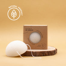 Cargar imagen en el visor de la galería, Esponja Konjac 100% Natural