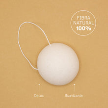 Cargar imagen en el visor de la galería, Esponja Konjac 100% Natural