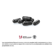 Cargar imagen en el visor de la galería, Carbón vegetal activado complex 1500 mg. (ext. seco) 60 cápsulas Nature Essential