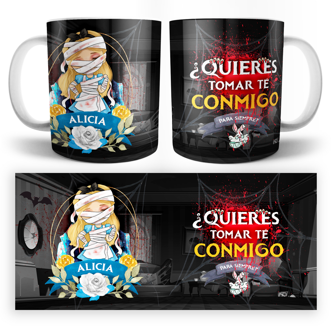 Taza Alicia La Momia