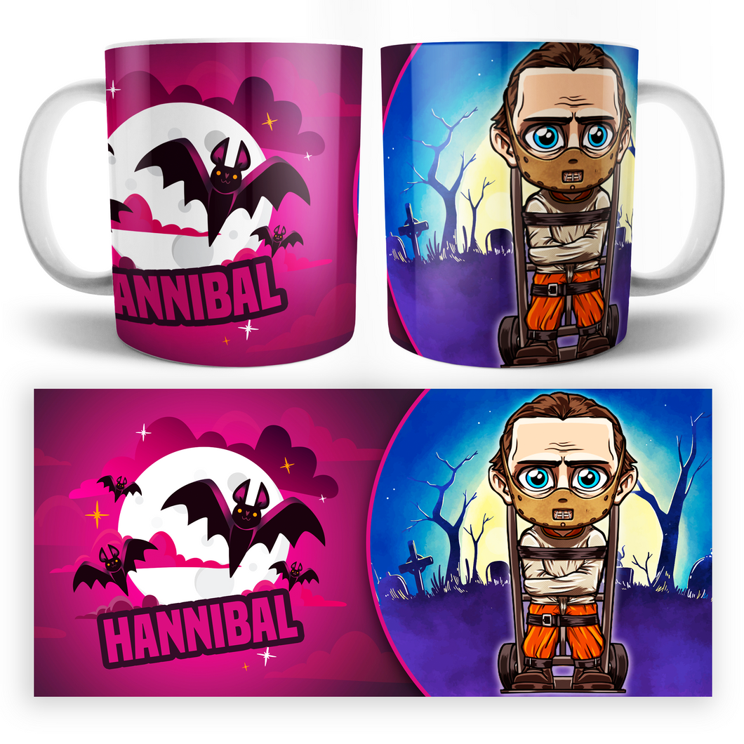 Taza Chibi Hannibal Personalizable