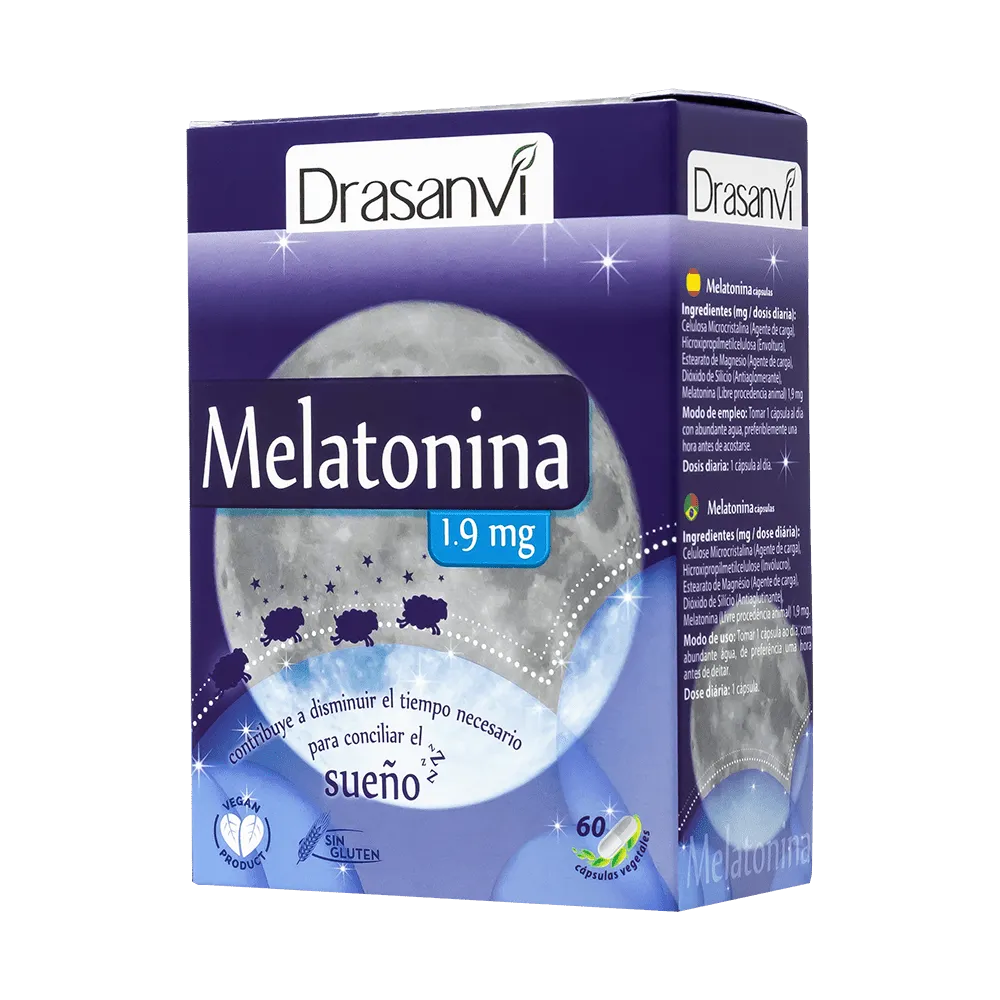 Melatonina 1,9 mg Capsulas Drasanvi