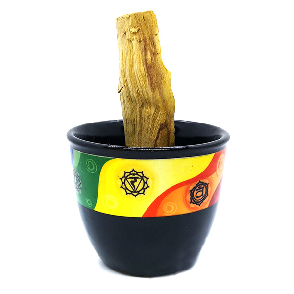 Quemador de Salvia / Palo Santo / Velas 7 Chakras