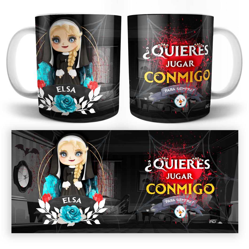 Taza Elsa La Monja