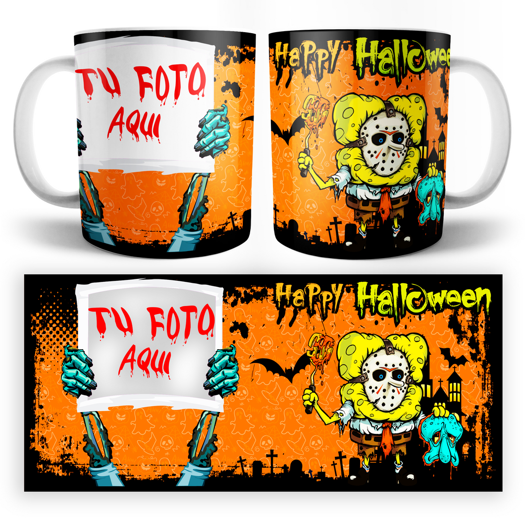 Taza Bob Esponja Personalizable