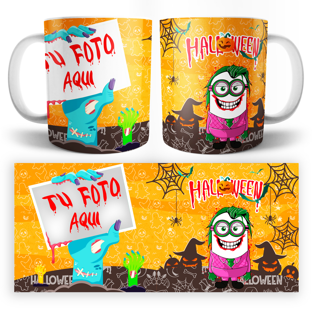 Taza Minion Joker Personalizable