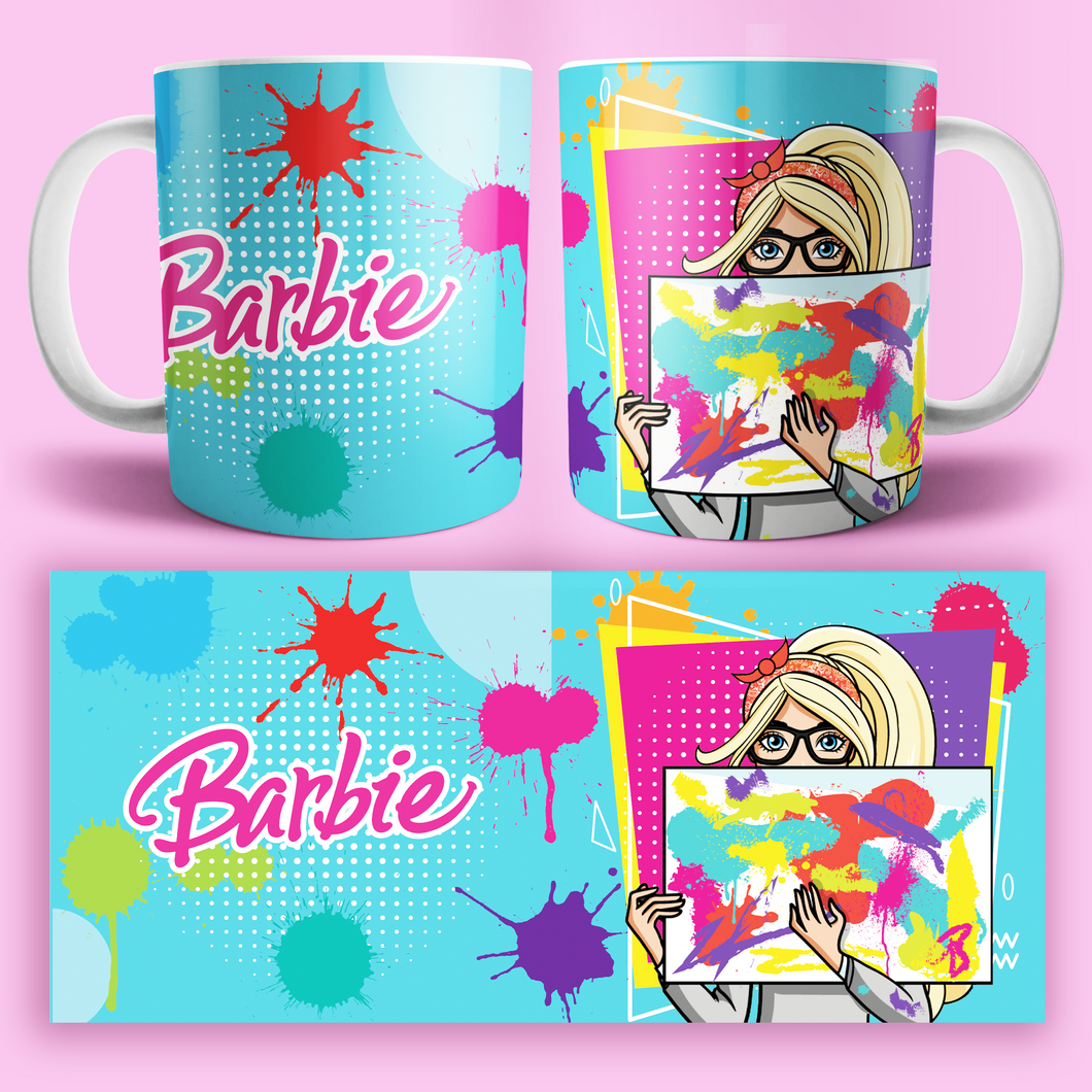 Taza Barbie 10