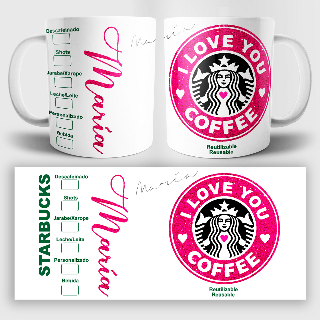 Taza Starbucks 1 (Personalizada)