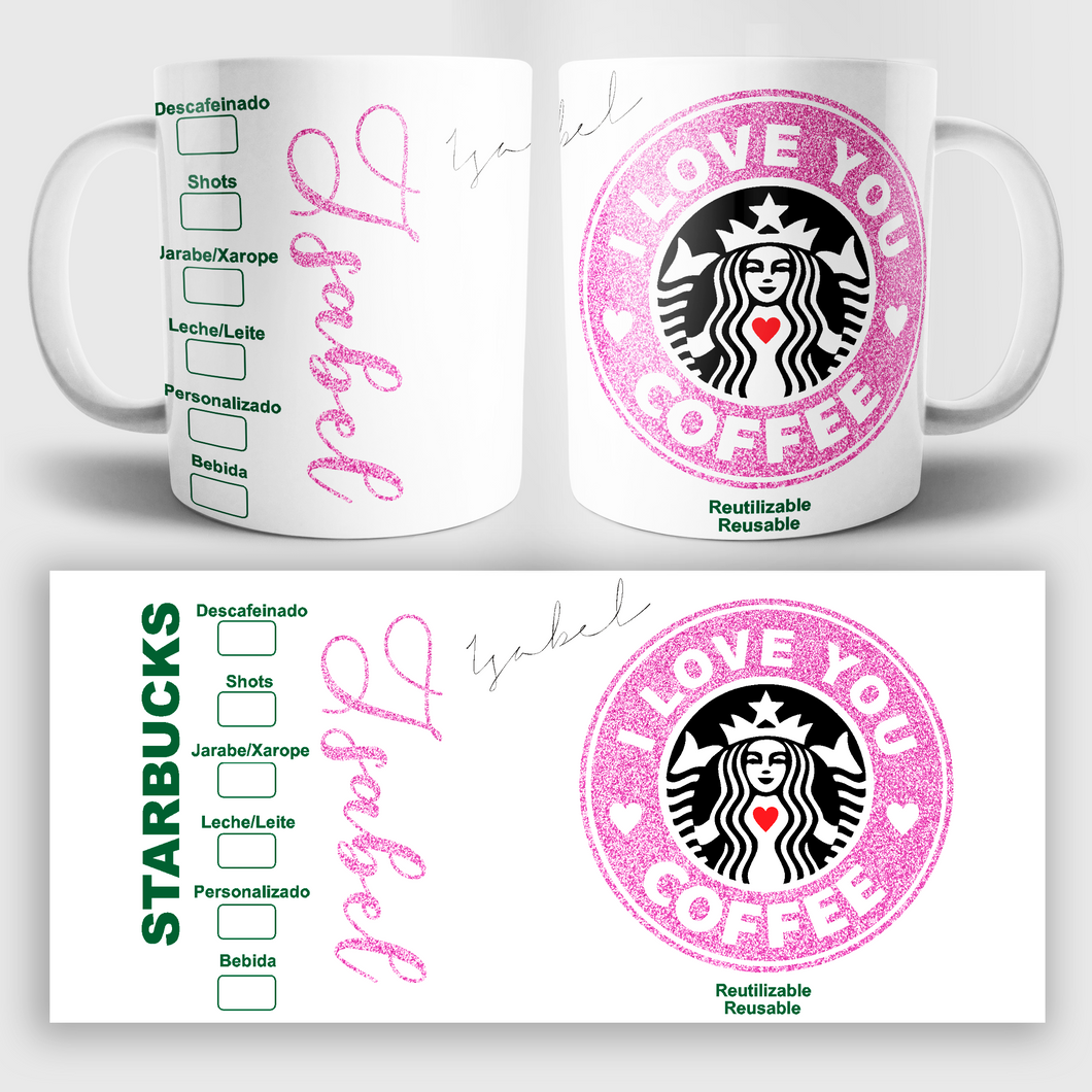 Taza Starbucks 2 (Personalizada)