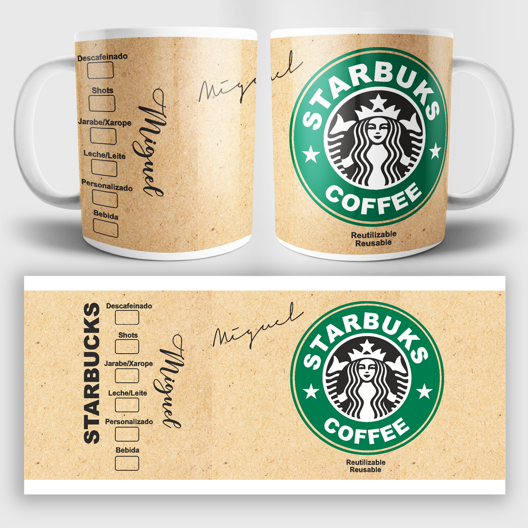 Taza Starbucks 6 (Personalizada)