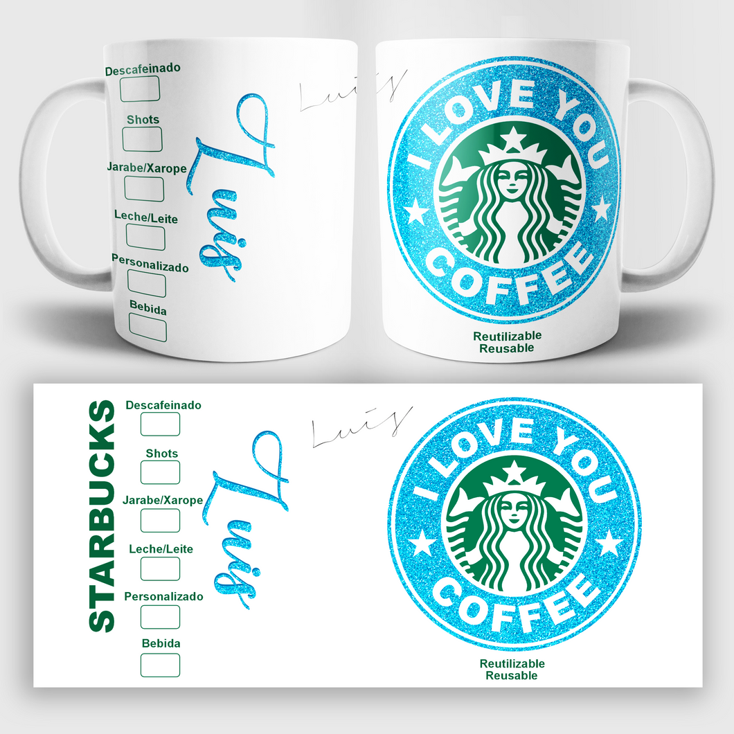 Taza Starbucks 7 (Personalizada)