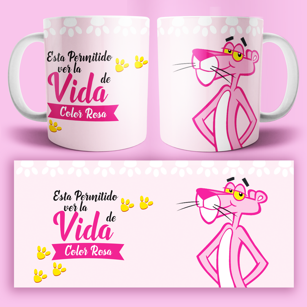 Taza Pantera Rosa 6