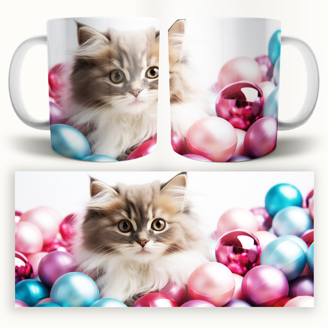 Taza Gato Navidad 1