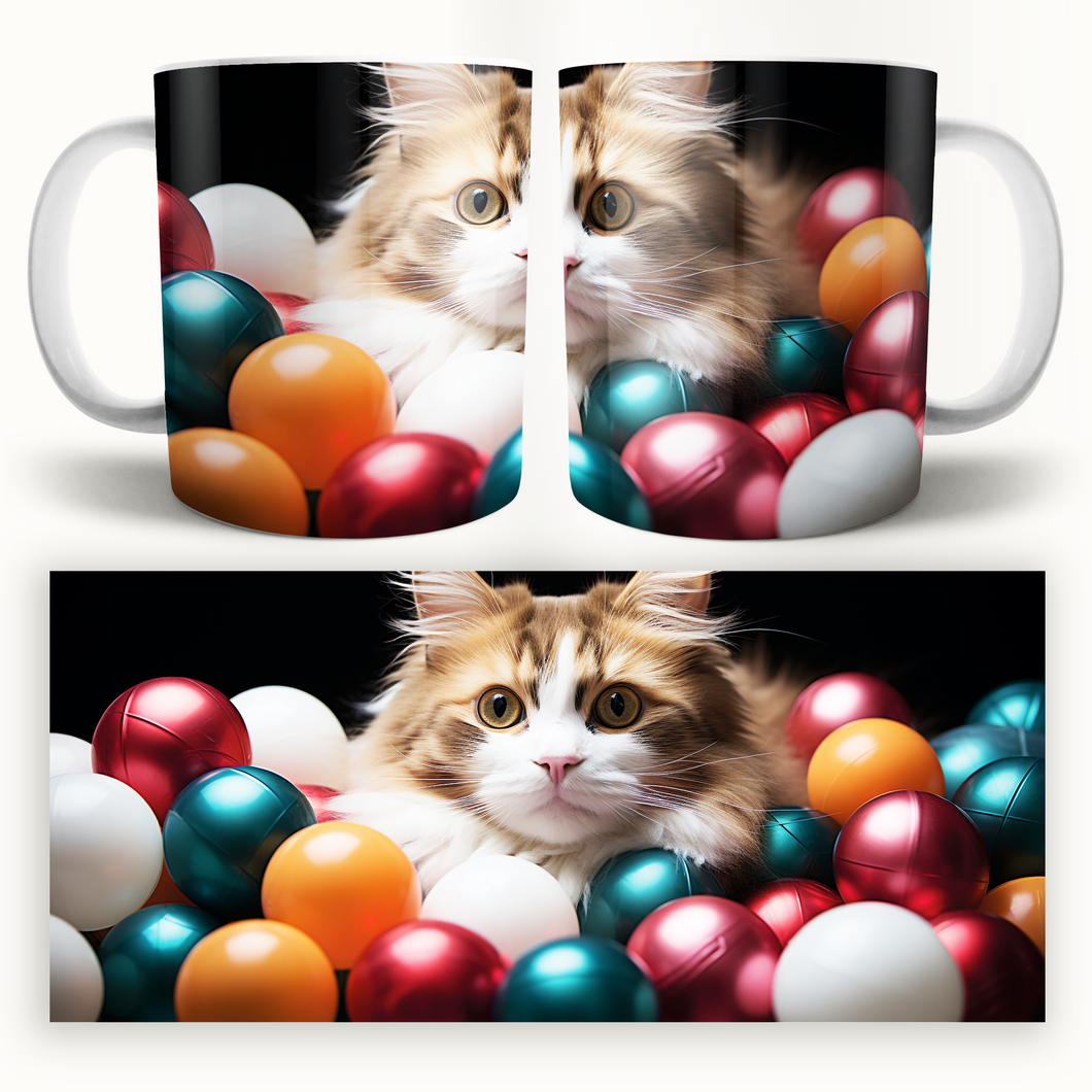 Taza Gato Navidad 2