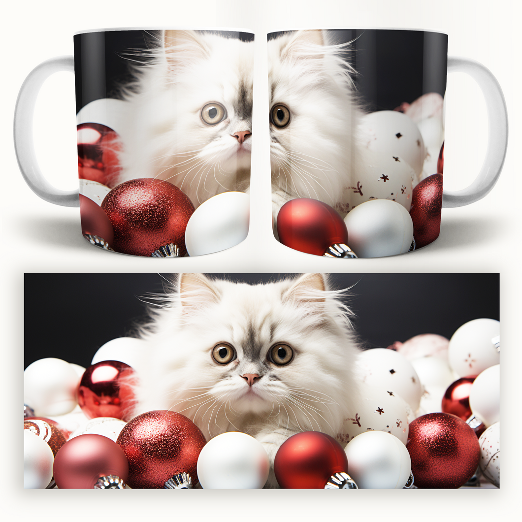 Taza Gato Navidad 4