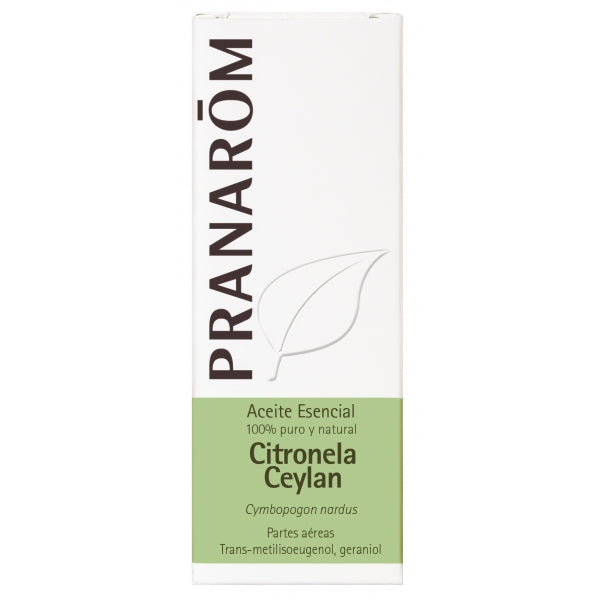 Aceite Esencial de Citronela de Ceylan 10 ml Pranarom