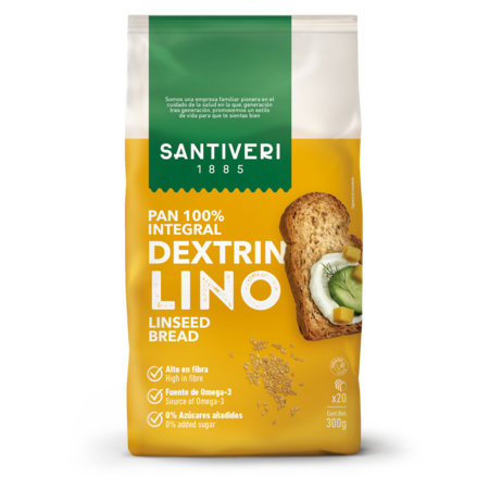 Pan Dextrin Lino – Santiveri / 300 g