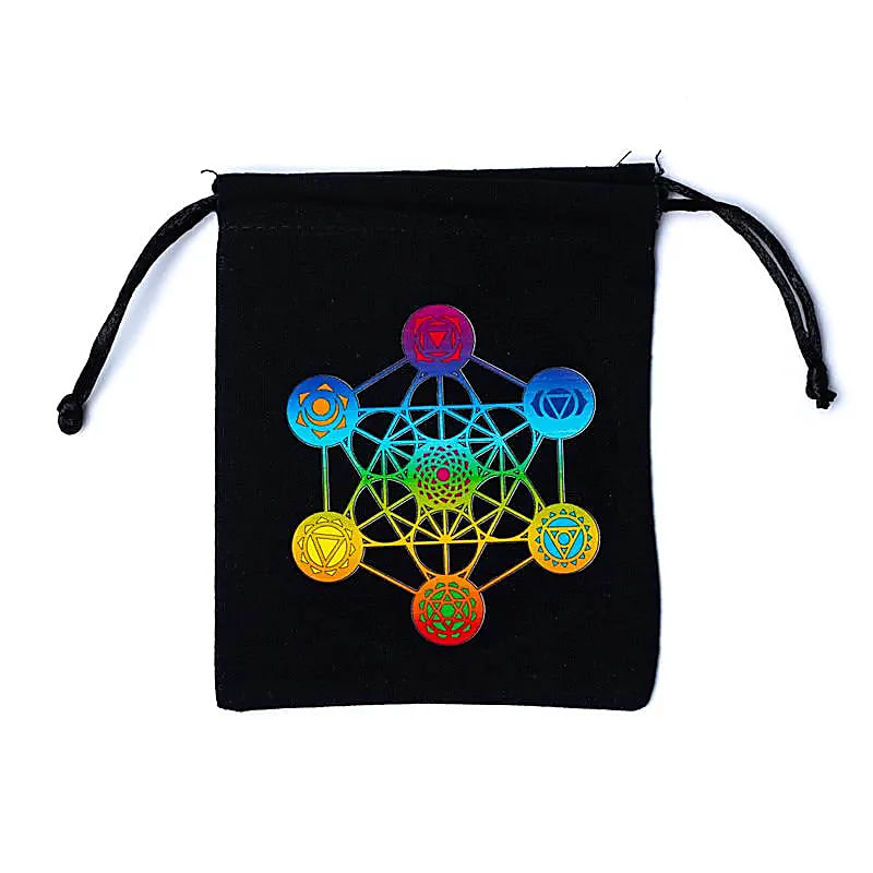 Bolsa Algodon Metatron Negra