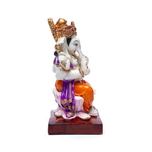 Cargar imagen en el visor de la galería, Figura Ganesha Trono Loto
