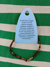 Cargar imagen en el visor de la galería, Pulsera Agata 4 mm
