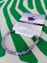 Cargar imagen en el visor de la galería, Pulsera Amatista 4 mm
