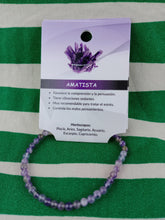 Cargar imagen en el visor de la galería, Pulsera Amatista 4 mm
