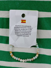 Cargar imagen en el visor de la galería, Pulsera Amazonita 4 mm
