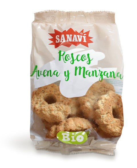 Roscos Avena y Manzana Bio 150 grs