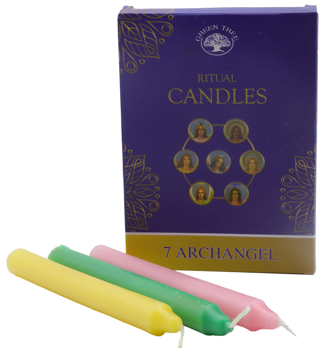 Pack Velas Promesa 7 Arcangeles