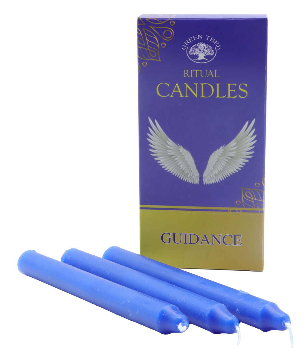 Pack 10 Velas Promesa Azules