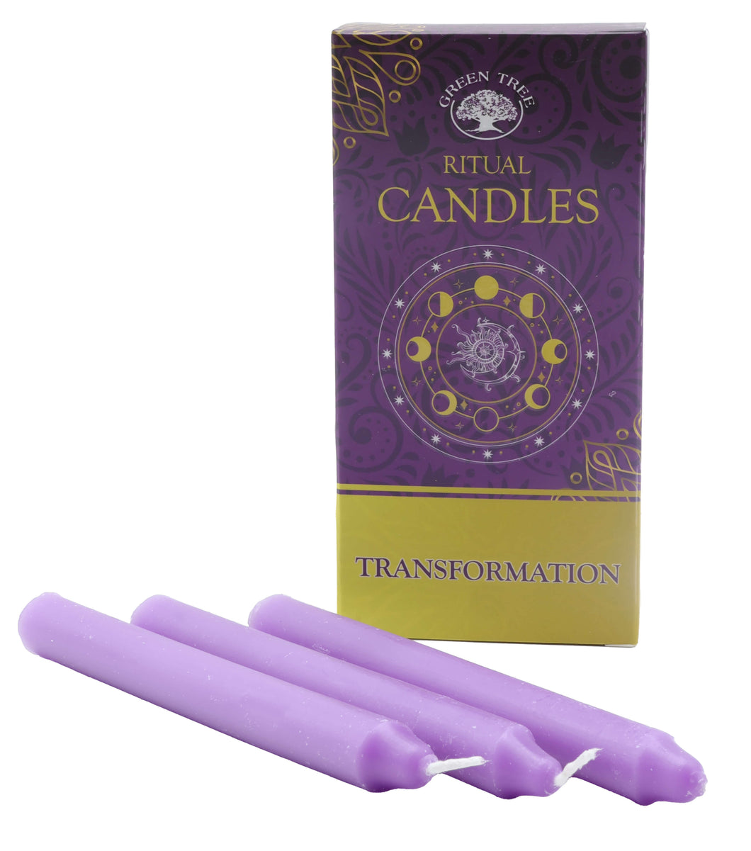 Pack 10 Velas Promesa Moradas