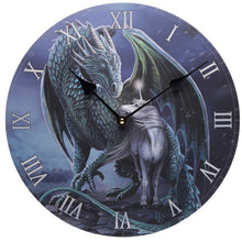 Cargar imagen en el visor de la galería, Reloj Pared Dragón Protector y Unicornio Mágico Lisa Parker
