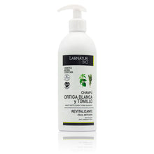 Cargar imagen en el visor de la galería, Champú Revitalizante Ortiga Blanca y Tomillo 450ml Labnatur Bio
