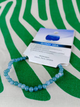 Cargar imagen en el visor de la galería, Pulsera Cuarzo Azul 4 mm
