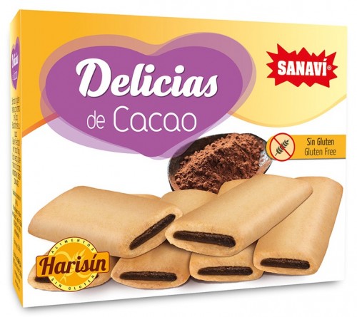 Delicias Cacao barritas Harisín 150 grs