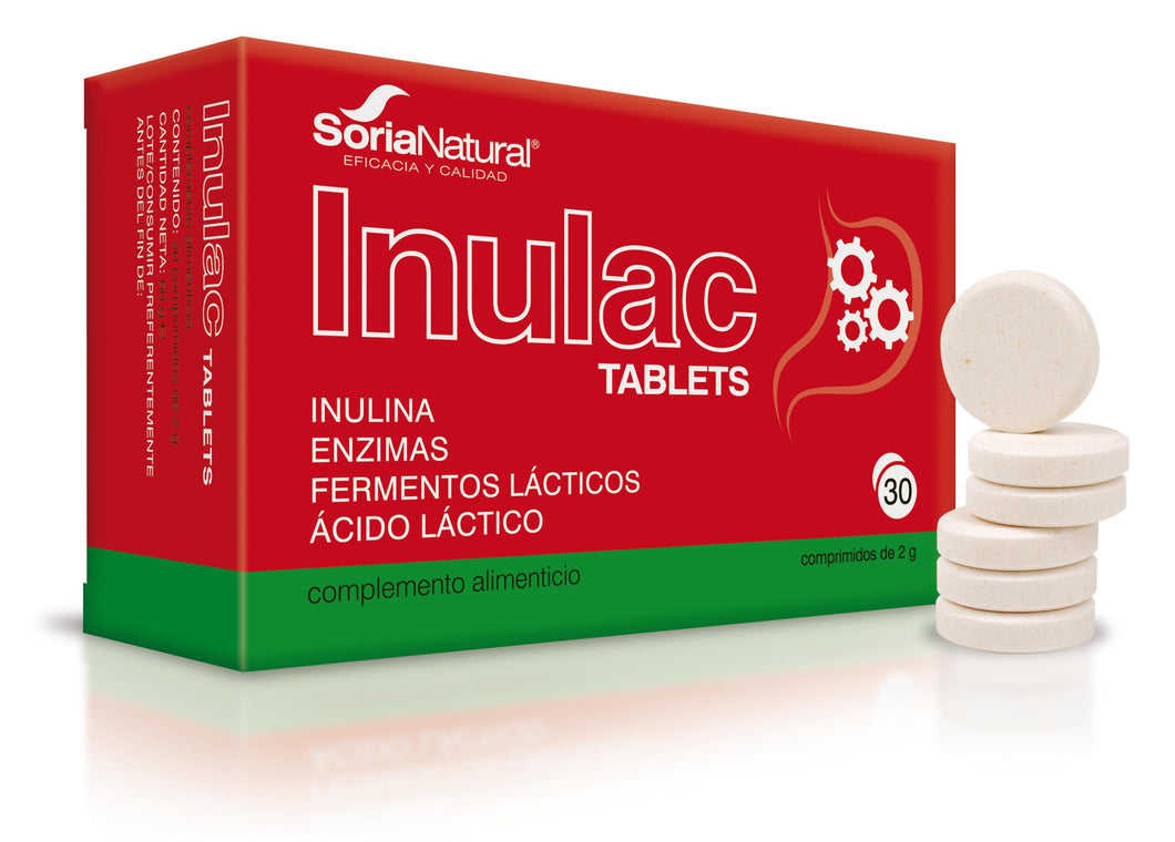 Inulac tablets 30 comprimidos chupables