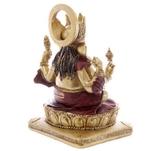 Cargar imagen en el visor de la galería, Ganesha Dorada y Roja 14 cm
